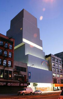 Le New Museum de New York aux Etats Unis